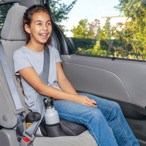 Diono Solana Backless Booster Car Seats (Black, Pack of 2) - Kidsy