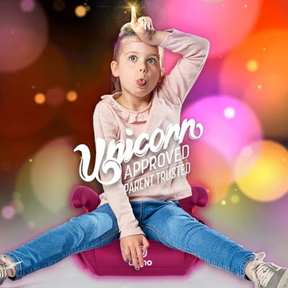 Diono Solana Backless Booster Car Seats (Black, Pack of 2) - Kidsy