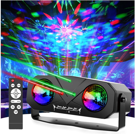 Disco Ball Strobe Party Light Projector with Remote Control - Kidsy