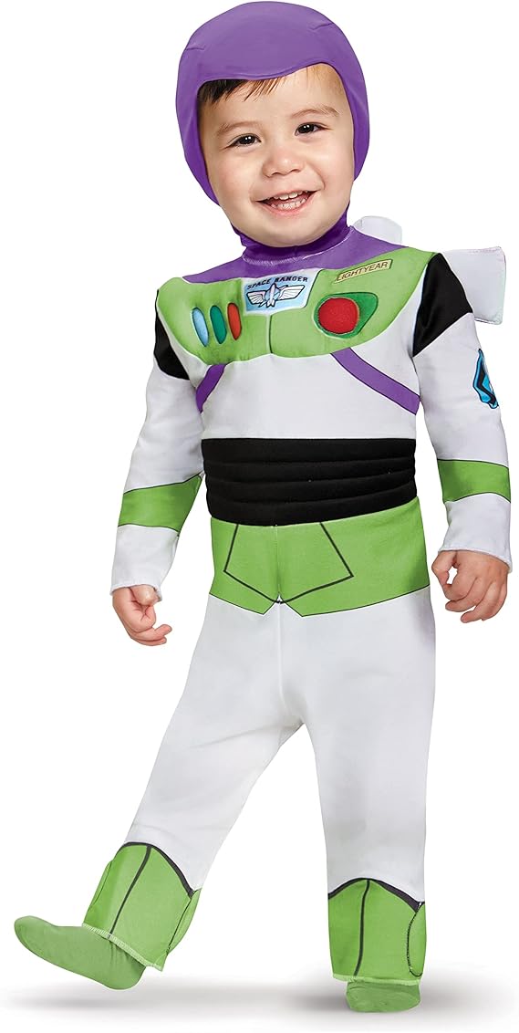 Disguise Costumes Buzz Lightyear Deluxe Costume Infant 12 - 18 Months - Kidsy