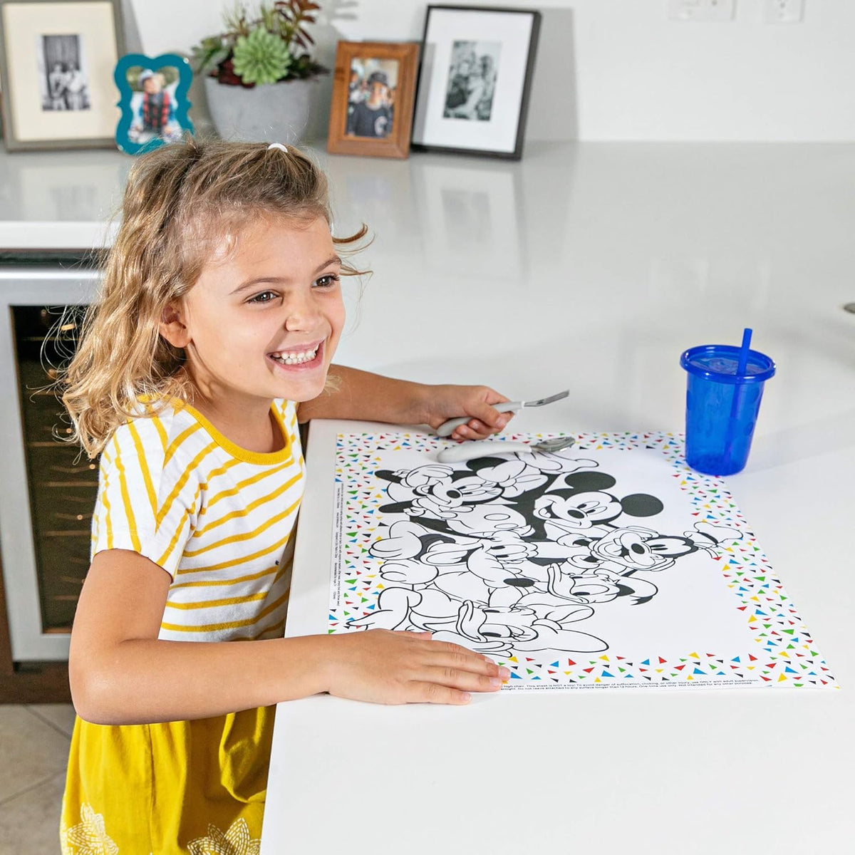 Disney Baby by J.L. Childress ColorMe Disposable Placemats - Kidsy