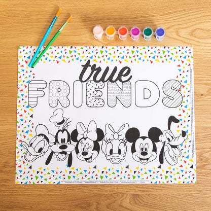 Disney Baby by J.L. Childress ColorMe Disposable Placemats - Kidsy