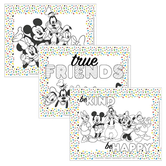 Disney Baby by J.L. Childress ColorMe Disposable Placemats - Kidsy