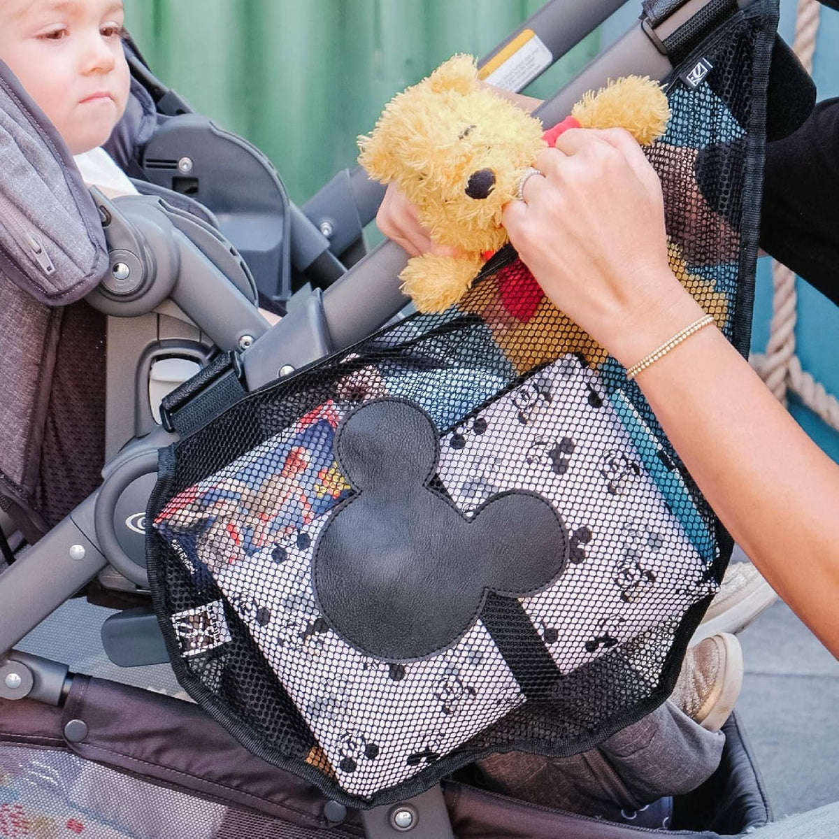Disney Baby by J.L. Childress Side Sling Stroller Cargo Net - Kidsy