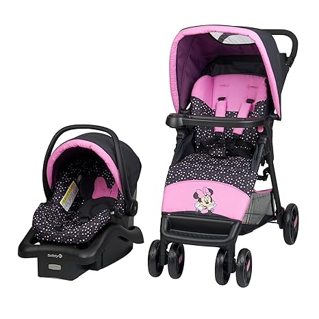 Disney Baby Simple Fold LX Travel System (Minnie Dot Party) - Kidsy