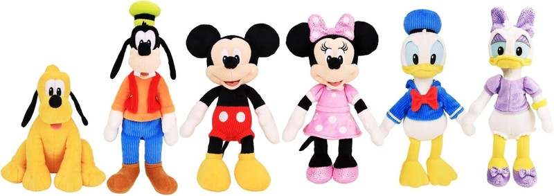 Disney Junior Mickey Mouse Small Plushie Stuffed Animal Daisy Duck - Kidsy