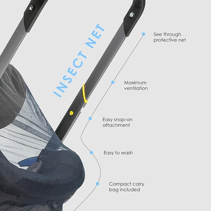 Doona Insect Net - Compatible with Doona Car Seat & Stroller - Kidsy