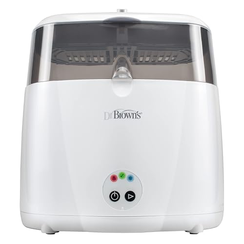 New Dr. Brown's Deluxe Electric Bottle Sterilizer (White)