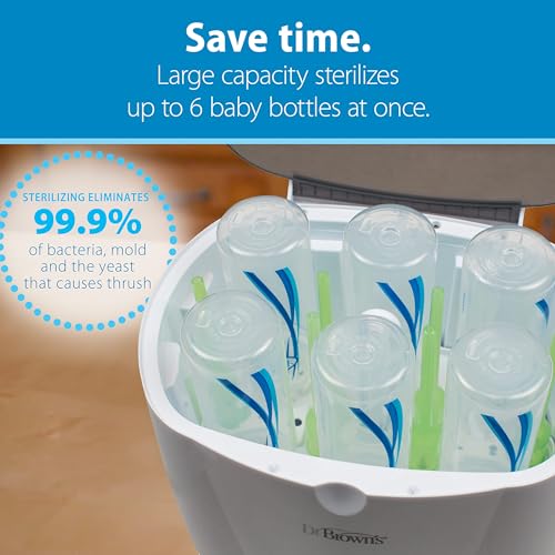 Dr. Brown’s Deluxe Electric Sterilizer for Baby Bottles and Other Baby Essentials - Kidsy