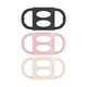 Dr. Brown's Narrow Baby Bottle Handles, 100% Silicone, Easy Grip 3 - Pack, 4m+(Black/Ecru/Pink) - Kidsy