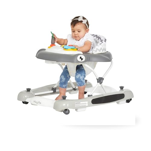 Dream on Me 2 - in - 1 Aloha Fun Baby Walker (Grey) - Kidsy