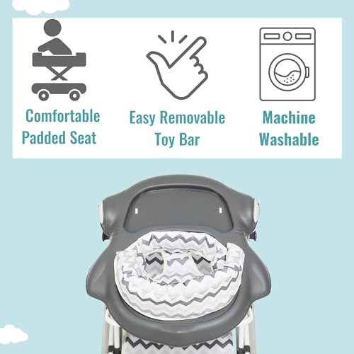 Dream on Me 2 - in - 1 Aloha Fun Baby Walker (Grey) - Kidsy