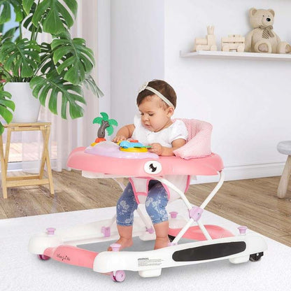 Dream on Me 2 - in - 1 Aloha Fun Baby Walker (Pink) - Kidsy