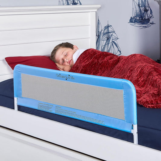 Dream on Me Adjustable Bed Rail (Blue) - Kidsy