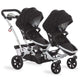 Dream on Me Baby Track Tandem Stroller - Face to Face Edition (Black & White) - Kidsy