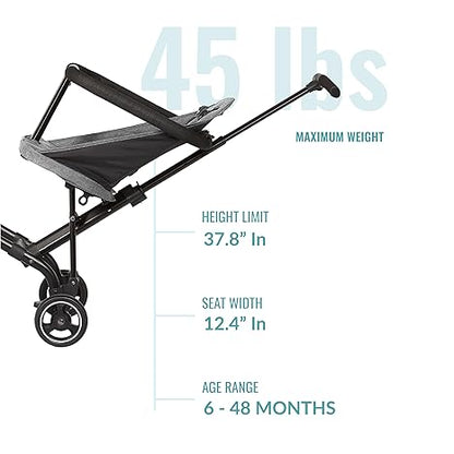 Dream On Me Coast Rider Stroller (Grey) - Kidsy