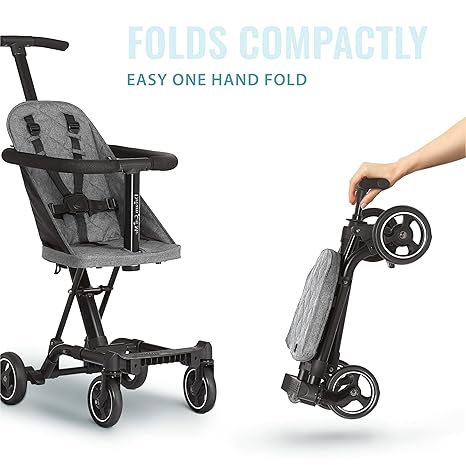 Dream On Me Coast Rider Stroller (Grey) - Kidsy