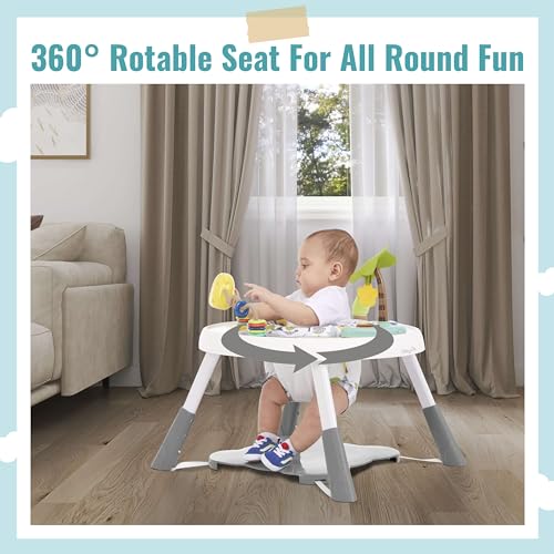 Dream On Me Curio Sit N Seek 2 - in - 1 Activity Center (Lime) - Kidsy