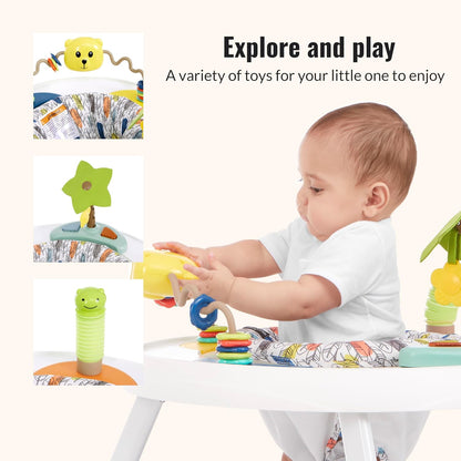 Dream On Me Curio Sit N Seek Baby Activity Center (Mint) - Kidsy