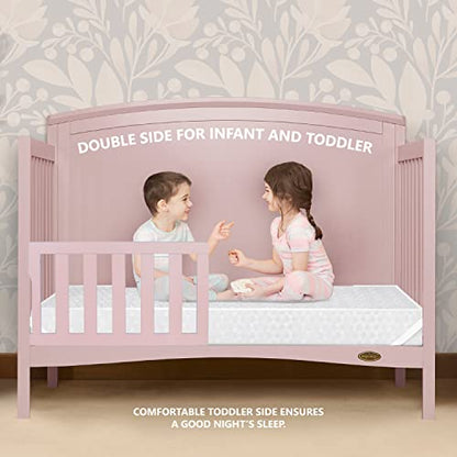 Dream On Me Honeycomb Orthopedic 5" Crib Mattress (White) - Kidsy