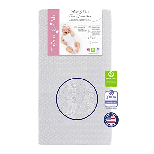 Dream On Me Honeycomb Orthopedic 5" Crib Mattress (White) - Kidsy