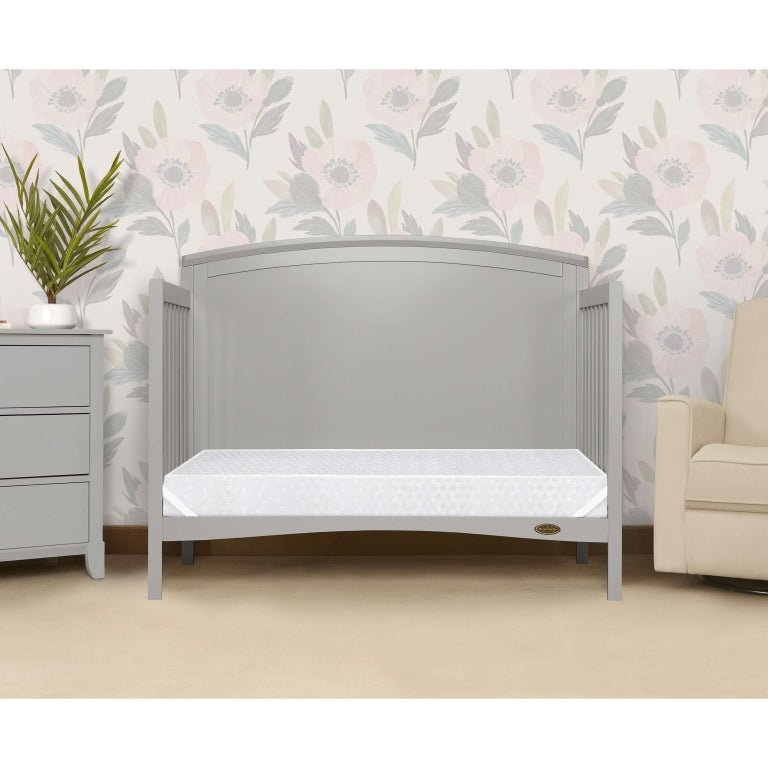 Dream On Me Honeycomb Orthopedic 5" Crib Mattress (White) - Kidsy