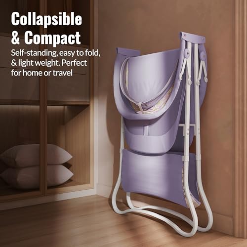 Dream On Me Karley Lightweight Travel Baby Bassinet (Periwinkle) - Kidsy