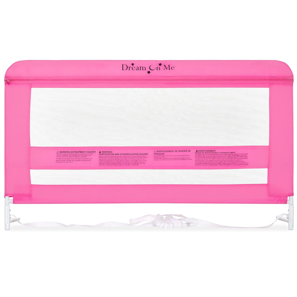 Dream on Me Lilibet Twin/Full/Queen Mesh Safety Bed Rail Single Pack 23*40 - Kidsy