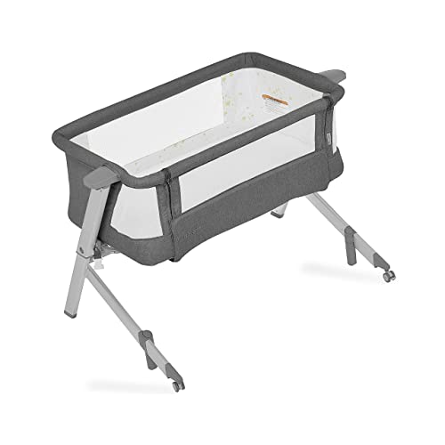 Dream On Me Skylar Bassinet and Bedside Sleeper (Grey) - Kidsy