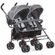 Dream on Me Volgo Twin Umbrella Stroller (Gray Lightweight) - Kidsy