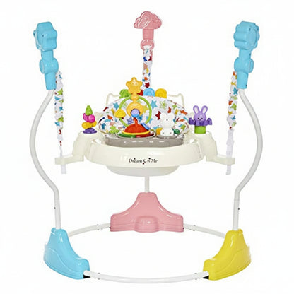 Dream On Me Zany 2 - in - 1 Baby Activity Center and Bouncer (Star Print) - Kidsy