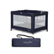 Dream on Me Zazzy Portable Play Yard with Bassinet (Navy) - Kidsy