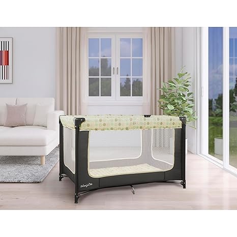 Dream On Me Zodiak Portable Baby Playard (Grey) - Kidsy