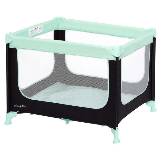 Dream on Me Zodiak Portable Play Yard with Carry Bag and Shoulder Strap (Mint) - Kidsy