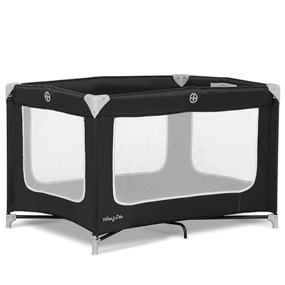 Dream On Me Zodiak Portable Playard (Black) - Kidsy