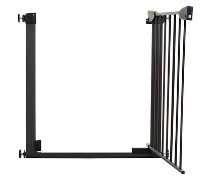 Dreambaby Boston Magnetic Auto Close Security Gate 29.5-38 inches (Black) - Kidsy