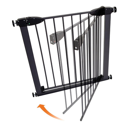 Dreambaby Boston Magnetic Auto Close Security Gate 29.5-38 inches (Black) - Kidsy