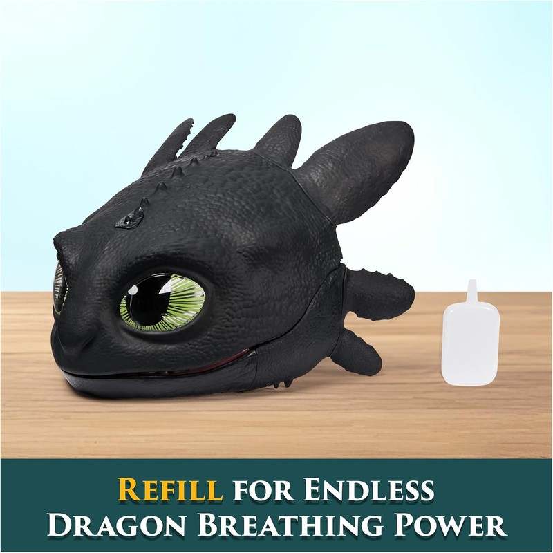 Dreamworks Dragons How To Train Your Dragon, Electronic Blast & Roar Toothless Mask, Kids Dress Up & Pretend Play Costumes - Kidsy