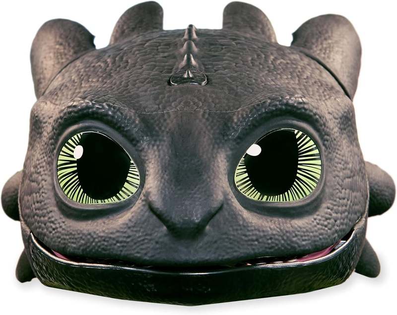 Dreamworks Dragons How To Train Your Dragon, Electronic Blast & Roar Toothless Mask, Kids Dress Up & Pretend Play Costumes - Kidsy