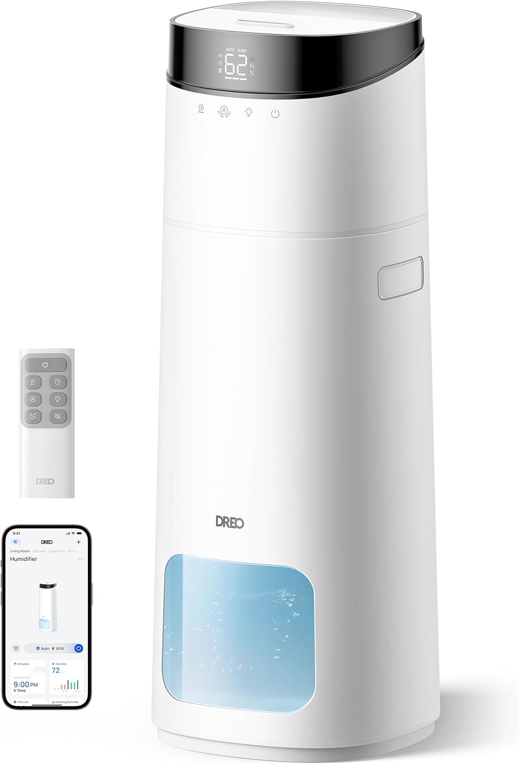 Dreo 16L Smart Humidifier Large Room 1000 ft² - HM755S White - Kidsy