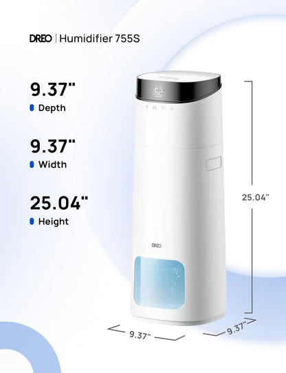 Dreo 16L Smart Humidifier Large Room 1000 ft² - HM755S White - Kidsy