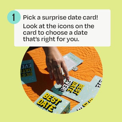 DSS Games Best Date Ever! 40 Scratch Off Date Ideas (Green) - Kidsy
