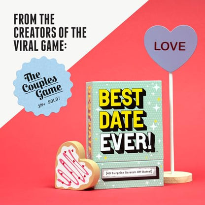 DSS Games Best Date Ever! 40 Scratch Off Date Ideas (Green) - Kidsy