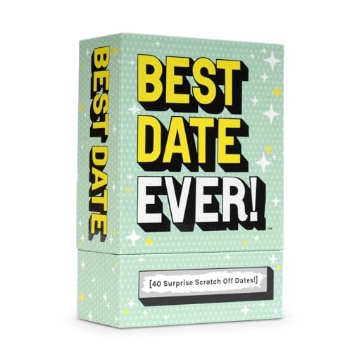 DSS Games Best Date Ever! 40 Scratch Off Date Ideas (Green) - Kidsy