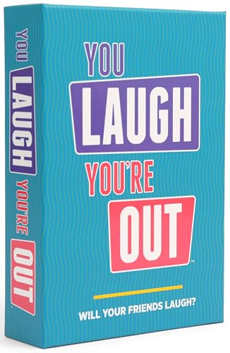 DSS Games You Laugh You're Out - The Official Family Game Where If You Laugh, You Lose - Kidsy