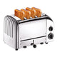 Dualit Classic 4 Slice NewGen Toaster, Mechanical Timer, Stainless Steel (Chrome) - Kidsy