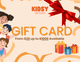 E - Gift Card | From $20 up to $1000 Available - Kidsy