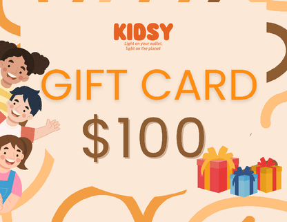 E - Gift Card | From $20 up to $1000 Available - Kidsy