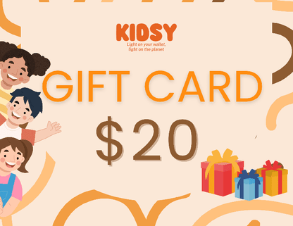 E - Gift Card | From $20 up to $1000 Available - Kidsy