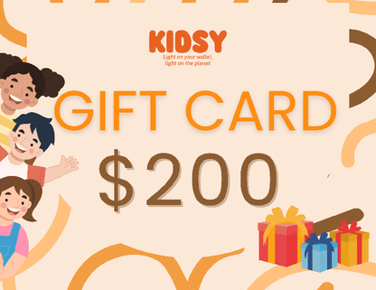 E - Gift Card | From $20 up to $1000 Available - Kidsy